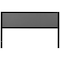 Flash Furniture Melbourne Metal Upholstered King Size Headboard in Dark Gray Fabric HG-HB1717-K-DG-GG - alternate 10
